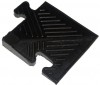 Уголок для резинового бордюра,черный,толщина 12 мм MB Barbell MB-MatB-Cor12  - магазин СпортДоставка. Спортивные товары интернет магазин в Заречном 