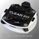 Виброплатформа Clear Fit CF-PLATE Compact 201 WHITE  - магазин СпортДоставка. Спортивные товары интернет магазин в Заречном 