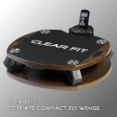 Виброплатформа Clear Fit CF-PLATE Compact 201 WENGE - магазин СпортДоставка. Спортивные товары интернет магазин в Заречном 