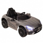 Детский электромобиль Mercedes-Benz GT O008OO серебристый глянец - магазин СпортДоставка. Спортивные товары интернет магазин в Заречном 