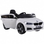 Детский электромобиль BMW6 GT JJ2164 белый - магазин СпортДоставка. Спортивные товары интернет магазин в Заречном 