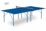 Теннисный стол для помещения swat Hobby 2 blue любительский стол для использования в помещениях 6010 - магазин СпортДоставка. Спортивные товары интернет магазин в Заречном 