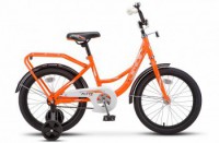 Детский велосипед Stels Flyte 18" Z011 Оранжевый 2022 - магазин СпортДоставка. Спортивные товары интернет магазин в Заречном 