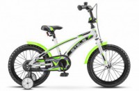 Детский велосипед Stels Arrow 16" V020 зеленый 2022 - магазин СпортДоставка. Спортивные товары интернет магазин в Заречном 