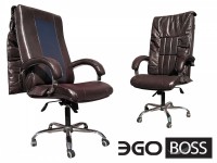 Офисное массажное кресло EGO BOSS EG1001 BORDO в комплектации ELITE и PREMIUM - магазин СпортДоставка. Спортивные товары интернет магазин в Заречном 