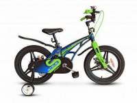 Детский велосипед Stels Galaxy Pro 16" V010 зеленый 2022 - магазин СпортДоставка. Спортивные товары интернет магазин в Заречном 