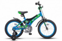 Детский велосипед Stels Jet 16" Z010 синий черный  2022 - магазин СпортДоставка. Спортивные товары интернет магазин в Заречном 
